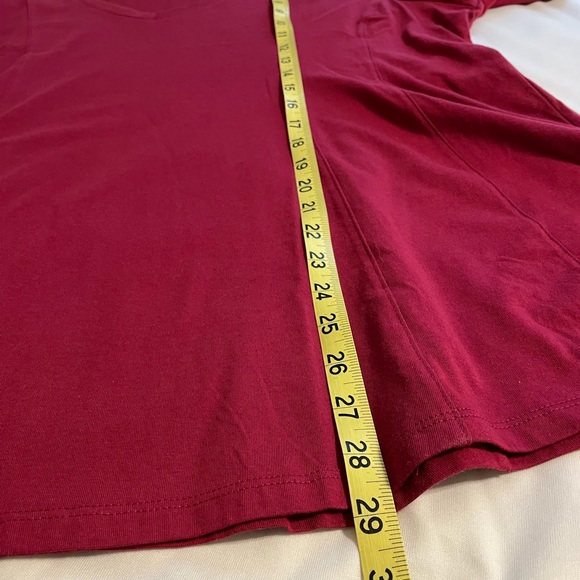 Lane Bryant V-Neck Fit & Flare Top Sz 18/20 - Picture 11 of 13